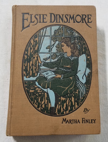 VINTAGE ELSIE DINSMORE BOOK-MARTHA FINLEY-EARLY 1900'S-SAALFIELD PUBLISHING!